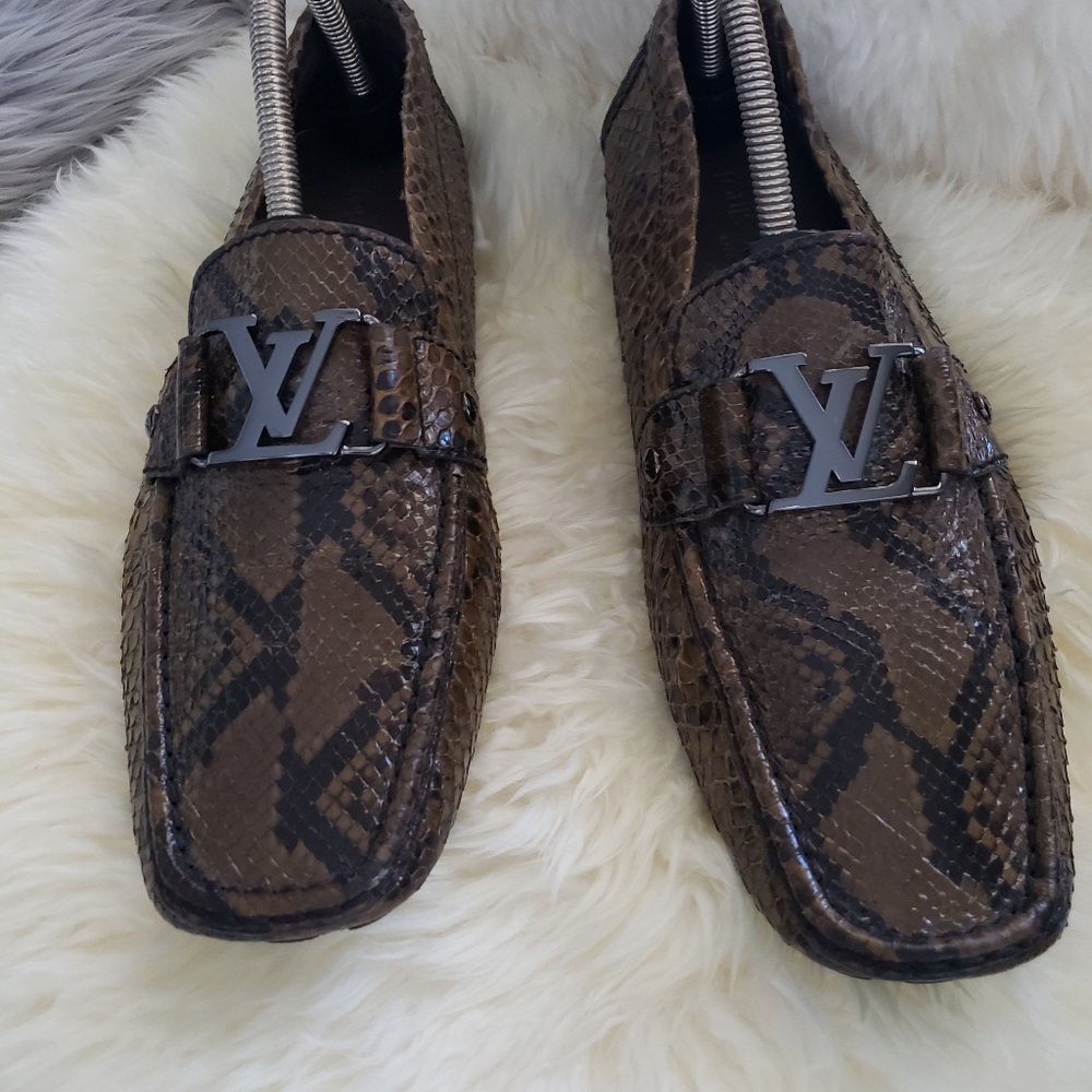 Louis Vuitton Python Loafers - Picture 4 of 5